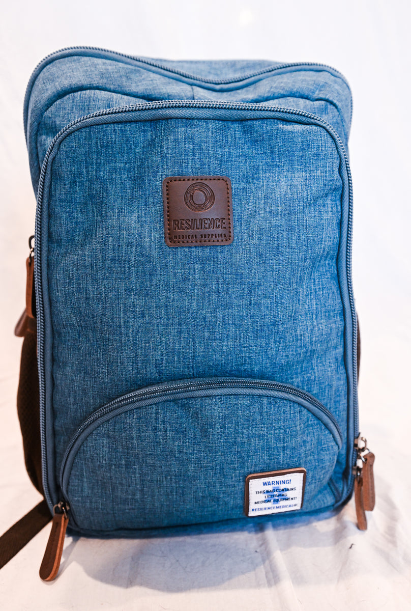 The Atomic Blue Influencer Backpack 2.0 – Resilience Medical