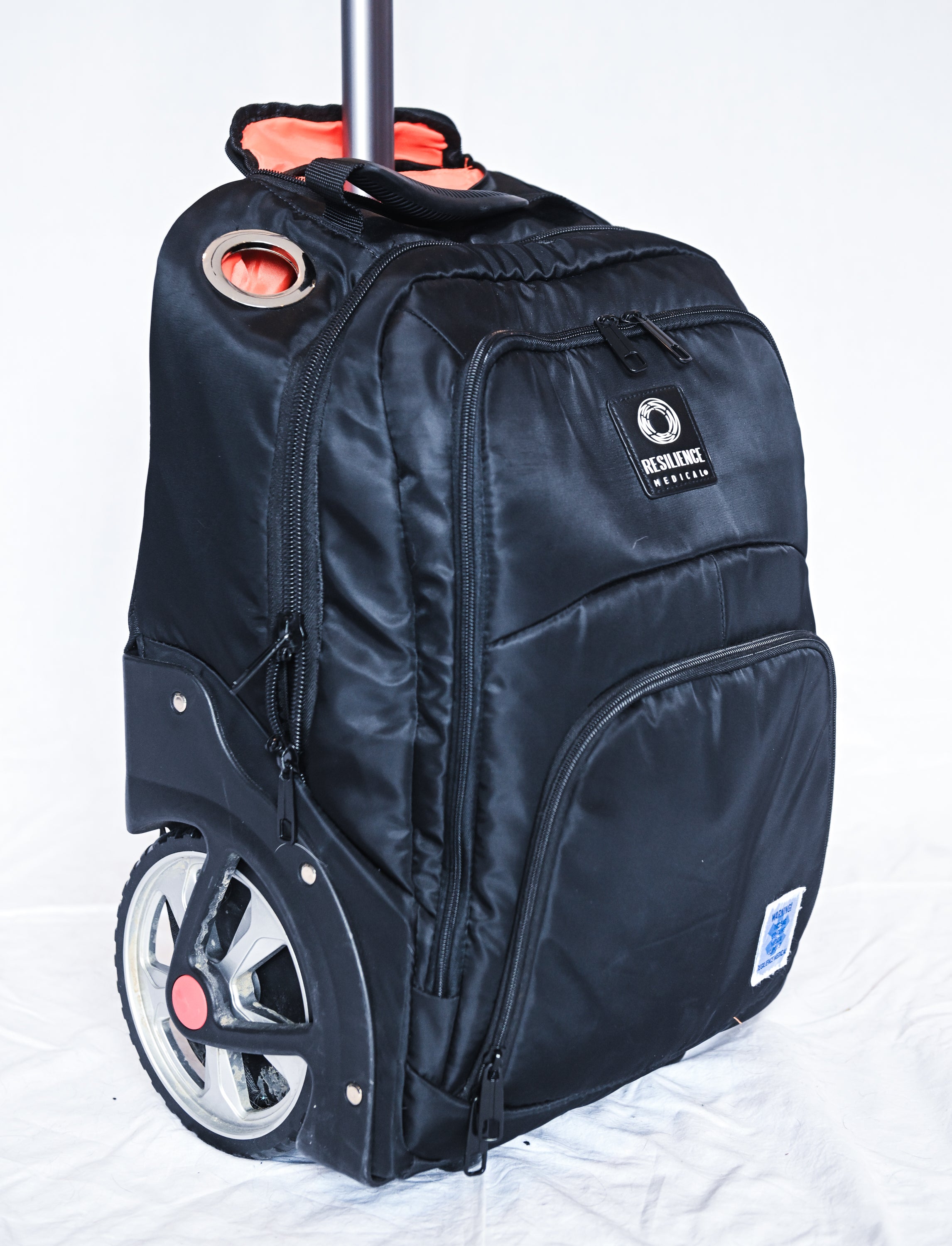 best rolling backpack for travel market research Airline Approved Underseat Use the shoulder straps for a backpack or pull out the tow handle and roll in style MATEIN Rolling Backpack with 4